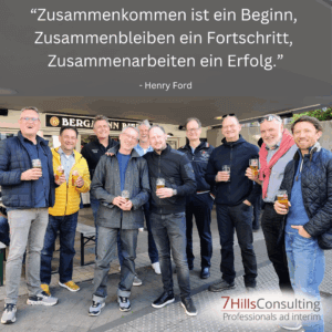 7HC Netzwerktreffen Dortmund Zusammenkommen Zitat Henry Ford